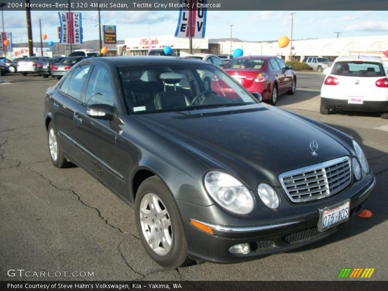 Tectite Grey Metallic / Charcoal 2004 Mercedes-Benz E 320 4Matic Sedan