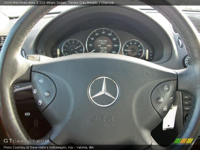 Tectite Grey Metallic / Charcoal 2004 Mercedes-Benz E 320 4Matic Sedan