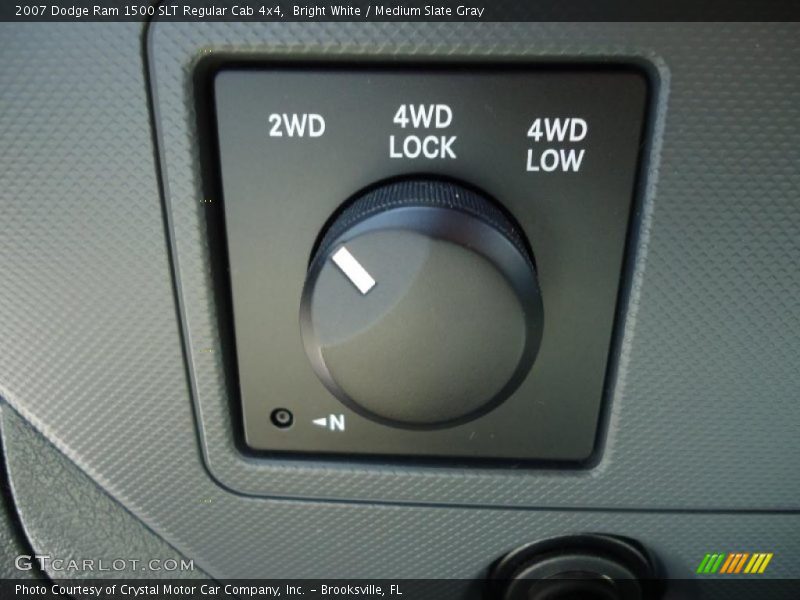 Controls of 2007 Ram 1500 SLT Regular Cab 4x4