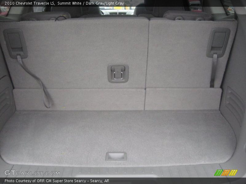 Summit White / Dark Gray/Light Gray 2010 Chevrolet Traverse LS