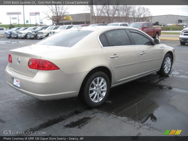 Gold Mist Metallic / Cocoa/Cashmere 2009 Buick Lucerne CX
