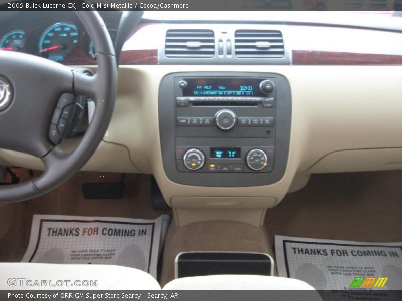 Gold Mist Metallic / Cocoa/Cashmere 2009 Buick Lucerne CX