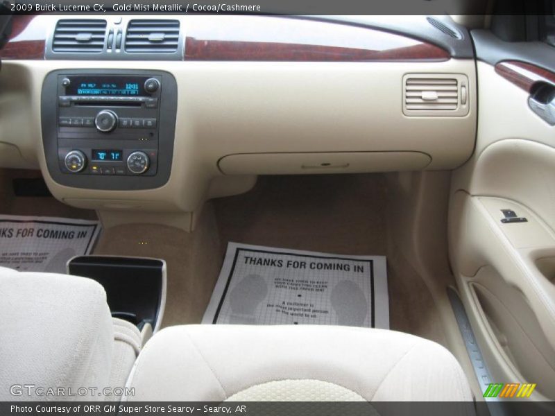 Gold Mist Metallic / Cocoa/Cashmere 2009 Buick Lucerne CX