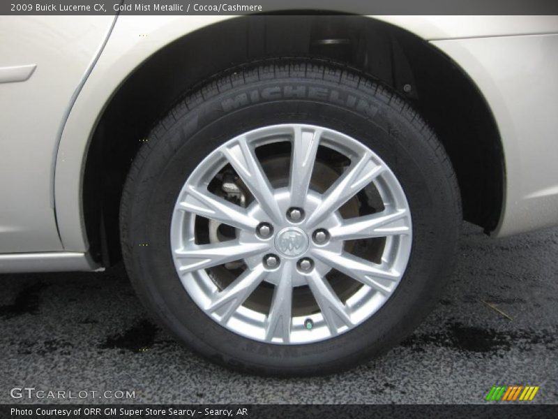 Gold Mist Metallic / Cocoa/Cashmere 2009 Buick Lucerne CX