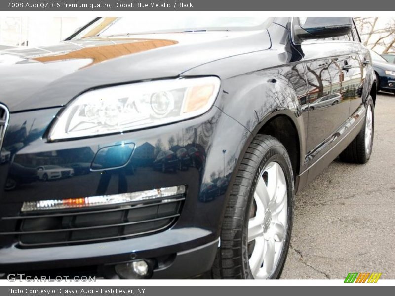 Cobalt Blue Metallic / Black 2008 Audi Q7 3.6 Premium quattro