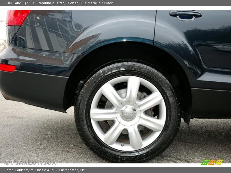Cobalt Blue Metallic / Black 2008 Audi Q7 3.6 Premium quattro