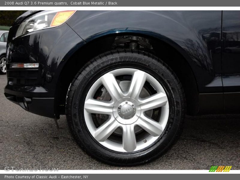 Cobalt Blue Metallic / Black 2008 Audi Q7 3.6 Premium quattro