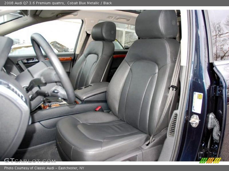 Cobalt Blue Metallic / Black 2008 Audi Q7 3.6 Premium quattro