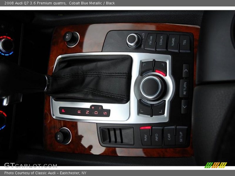 Cobalt Blue Metallic / Black 2008 Audi Q7 3.6 Premium quattro