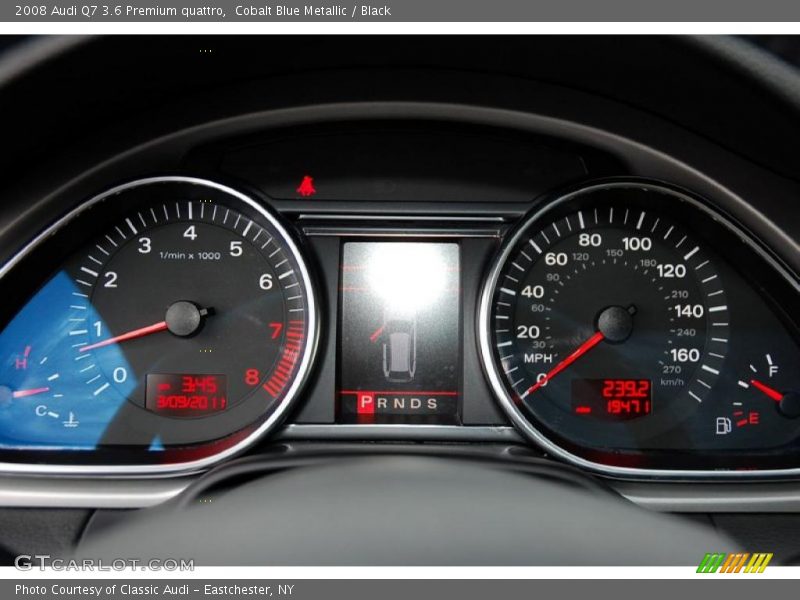 Cobalt Blue Metallic / Black 2008 Audi Q7 3.6 Premium quattro