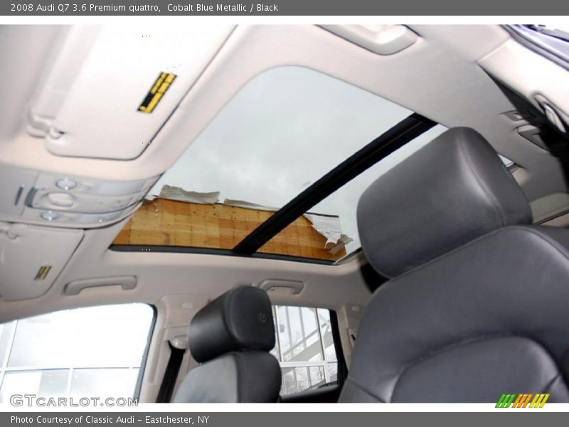 Cobalt Blue Metallic / Black 2008 Audi Q7 3.6 Premium quattro