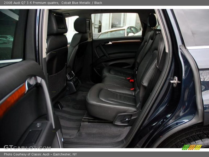 Cobalt Blue Metallic / Black 2008 Audi Q7 3.6 Premium quattro