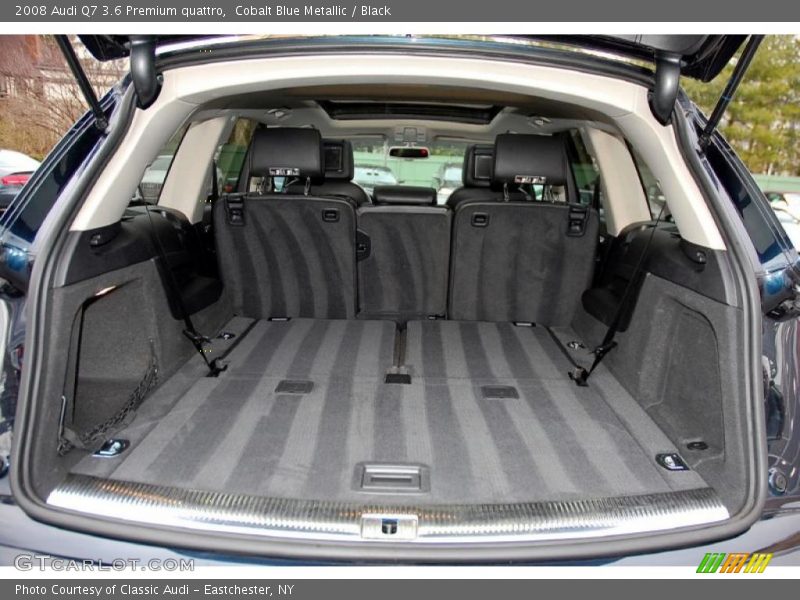 Cobalt Blue Metallic / Black 2008 Audi Q7 3.6 Premium quattro
