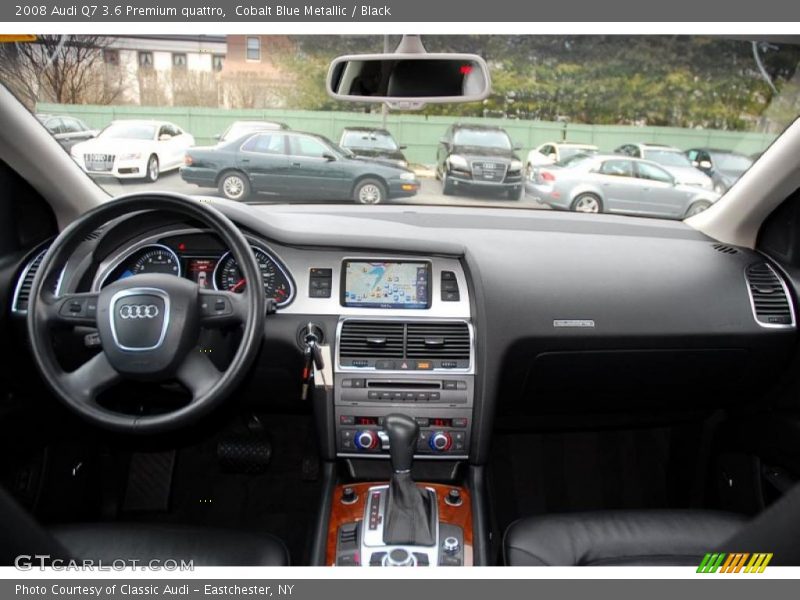 Cobalt Blue Metallic / Black 2008 Audi Q7 3.6 Premium quattro