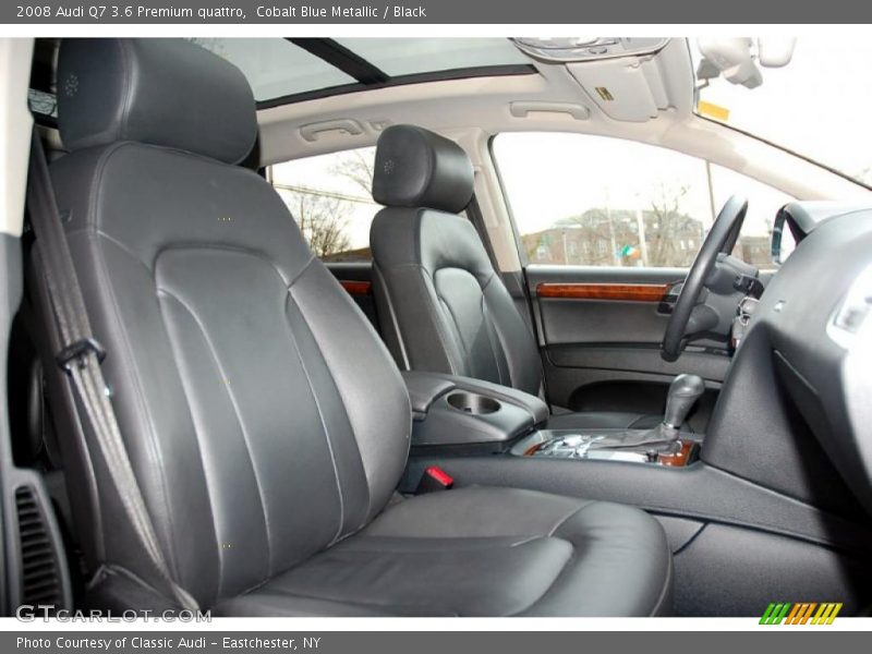 Cobalt Blue Metallic / Black 2008 Audi Q7 3.6 Premium quattro