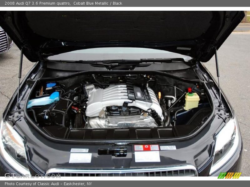Cobalt Blue Metallic / Black 2008 Audi Q7 3.6 Premium quattro