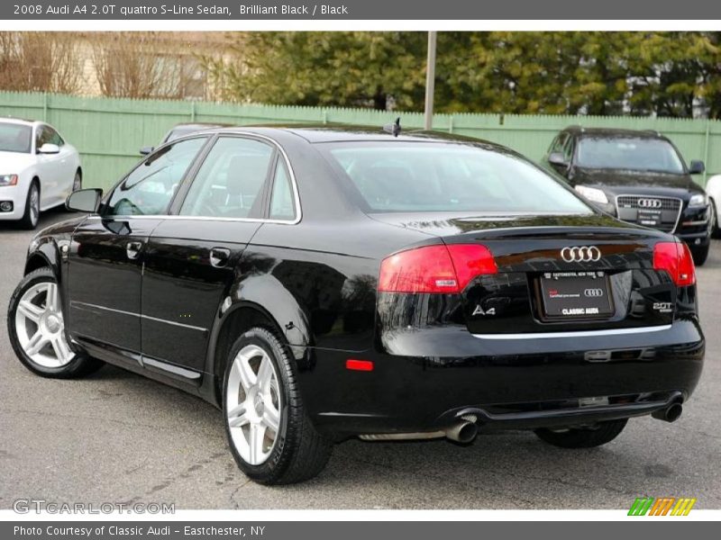  2008 A4 2.0T quattro S-Line Sedan Brilliant Black