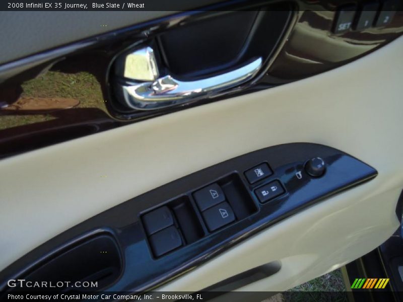Blue Slate / Wheat 2008 Infiniti EX 35 Journey