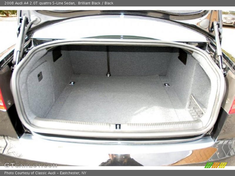 Brilliant Black / Black 2008 Audi A4 2.0T quattro S-Line Sedan