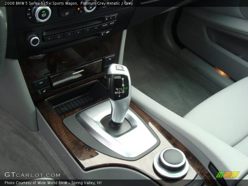 Platinum Grey Metallic / Grey 2008 BMW 5 Series 535xi Sports Wagon