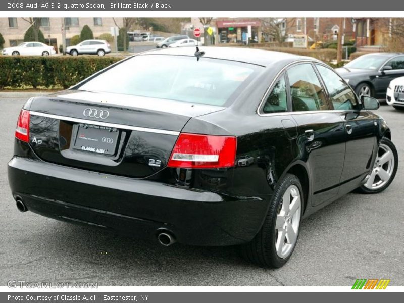 Brilliant Black / Black 2008 Audi A6 3.2 quattro Sedan