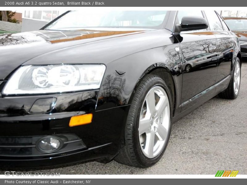 Brilliant Black / Black 2008 Audi A6 3.2 quattro Sedan