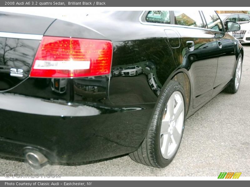 Brilliant Black / Black 2008 Audi A6 3.2 quattro Sedan