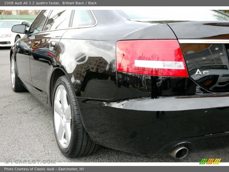 Brilliant Black / Black 2008 Audi A6 3.2 quattro Sedan