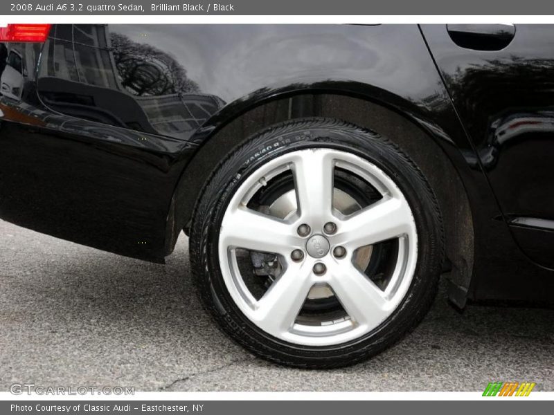 Brilliant Black / Black 2008 Audi A6 3.2 quattro Sedan