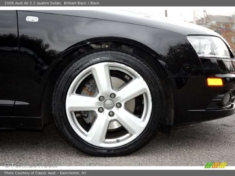 Brilliant Black / Black 2008 Audi A6 3.2 quattro Sedan