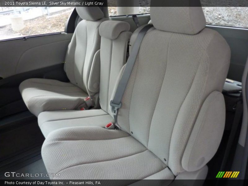 Silver Sky Metallic / Light Gray 2011 Toyota Sienna LE
