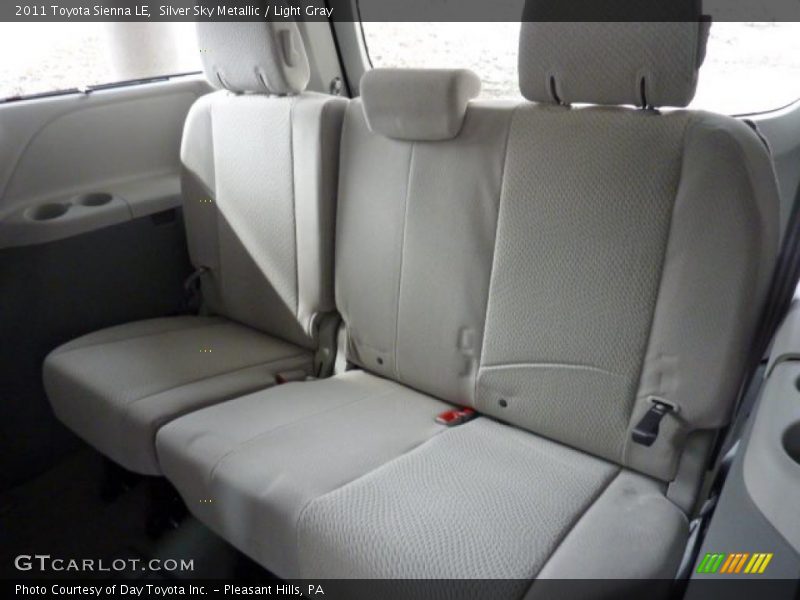 Silver Sky Metallic / Light Gray 2011 Toyota Sienna LE