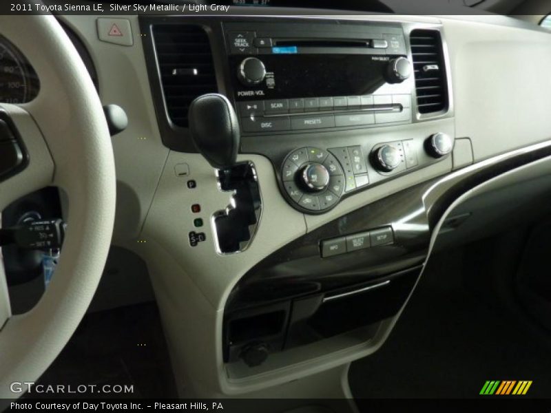 Silver Sky Metallic / Light Gray 2011 Toyota Sienna LE