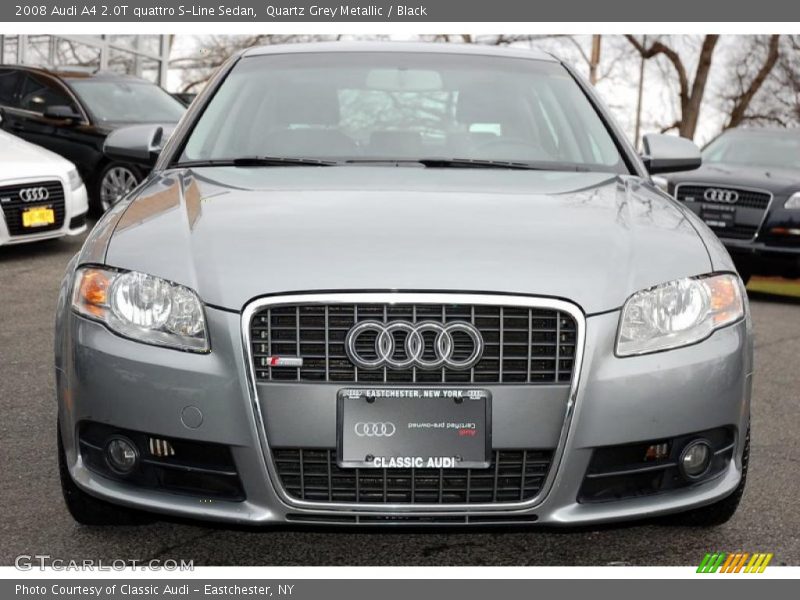  2008 A4 2.0T quattro S-Line Sedan Quartz Grey Metallic