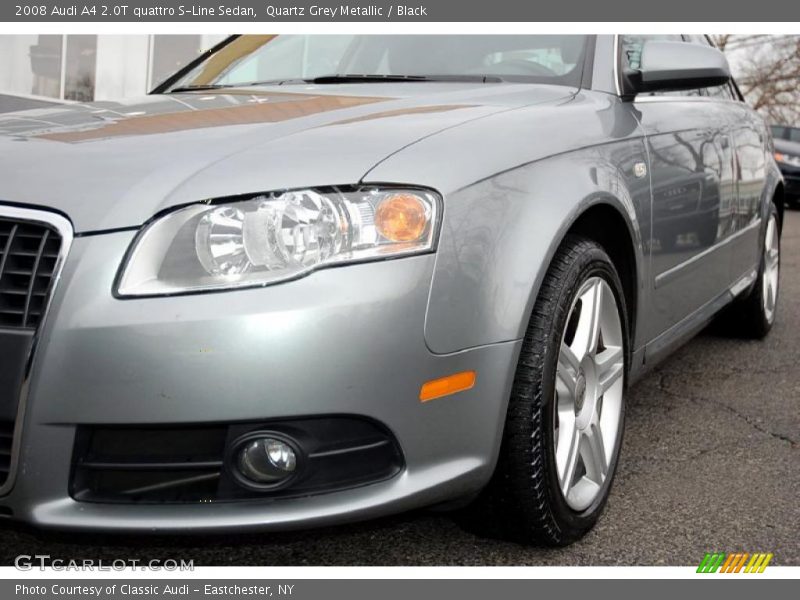  2008 A4 2.0T quattro S-Line Sedan Quartz Grey Metallic