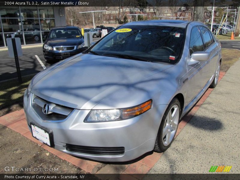 Satin Silver Metallic / Ebony 2004 Acura TL 3.2