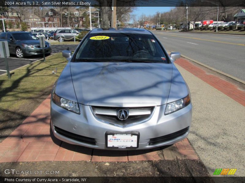 Satin Silver Metallic / Ebony 2004 Acura TL 3.2
