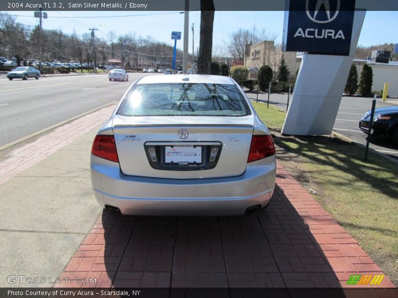 Satin Silver Metallic / Ebony 2004 Acura TL 3.2