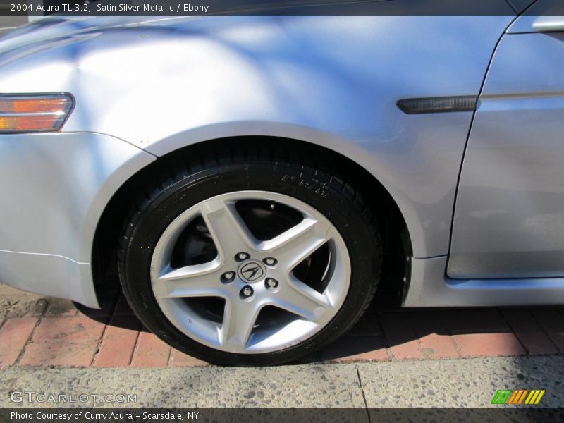 Satin Silver Metallic / Ebony 2004 Acura TL 3.2