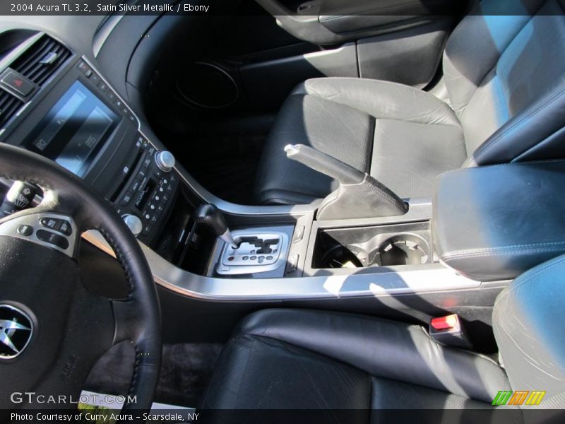 Satin Silver Metallic / Ebony 2004 Acura TL 3.2