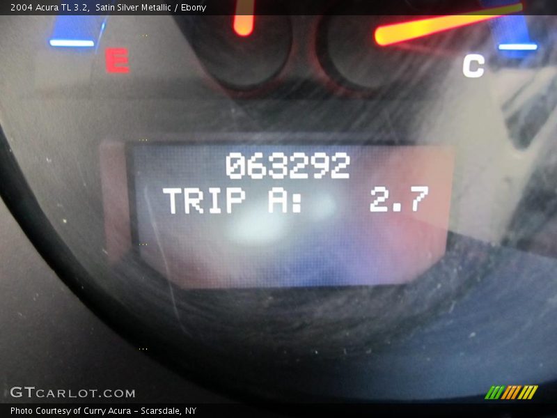 Satin Silver Metallic / Ebony 2004 Acura TL 3.2