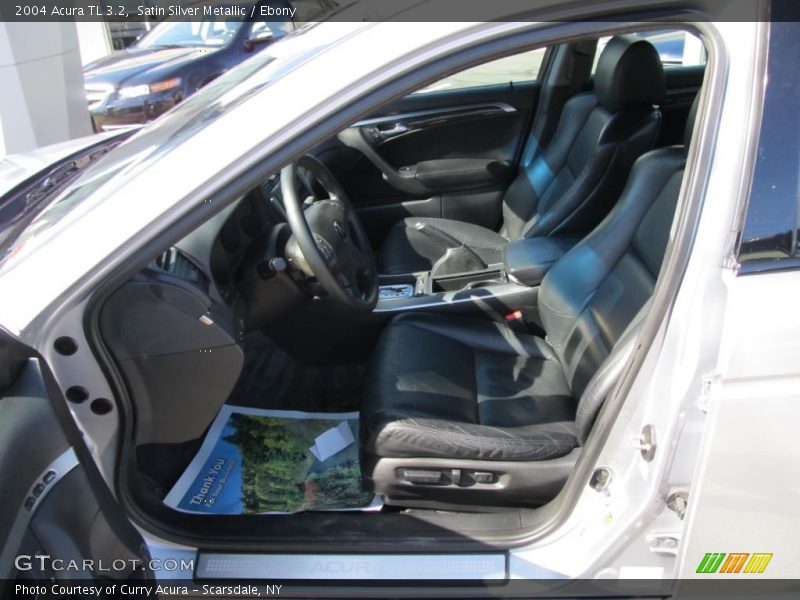 Satin Silver Metallic / Ebony 2004 Acura TL 3.2