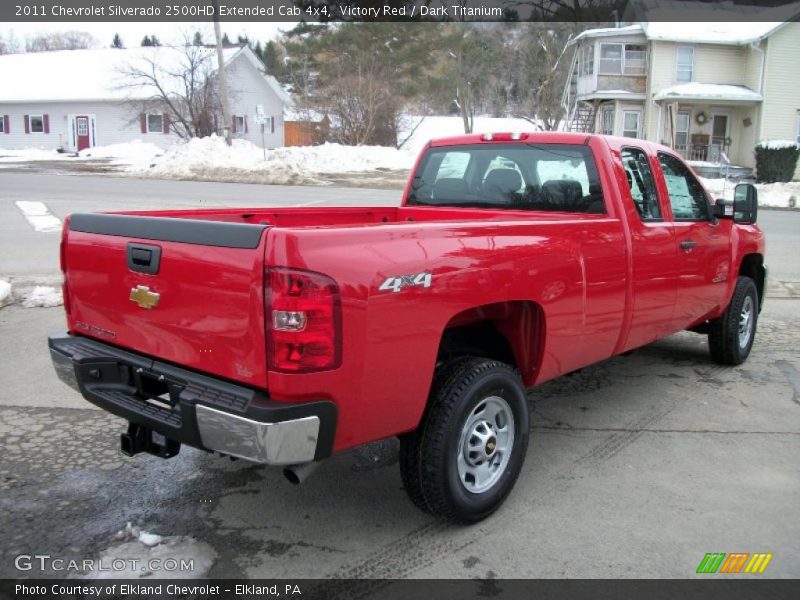  2011 Silverado 2500HD Extended Cab 4x4 Victory Red