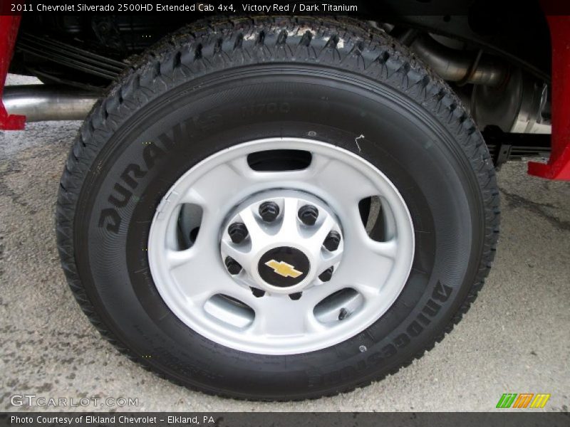  2011 Silverado 2500HD Extended Cab 4x4 Wheel