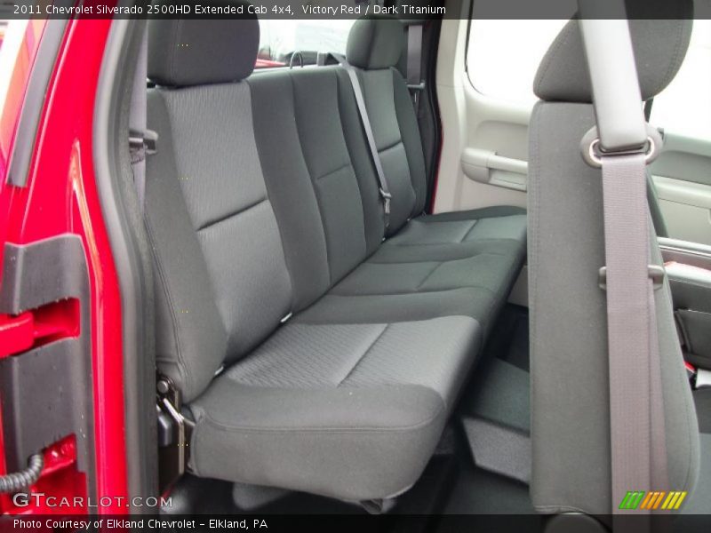  2011 Silverado 2500HD Extended Cab 4x4 Dark Titanium Interior
