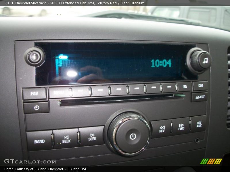 Controls of 2011 Silverado 2500HD Extended Cab 4x4
