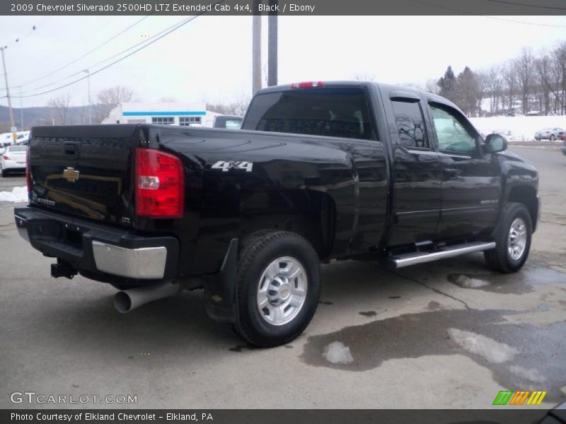  2009 Silverado 2500HD LTZ Extended Cab 4x4 Black