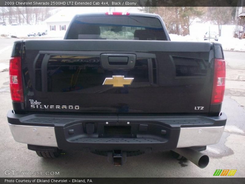 Black / Ebony 2009 Chevrolet Silverado 2500HD LTZ Extended Cab 4x4