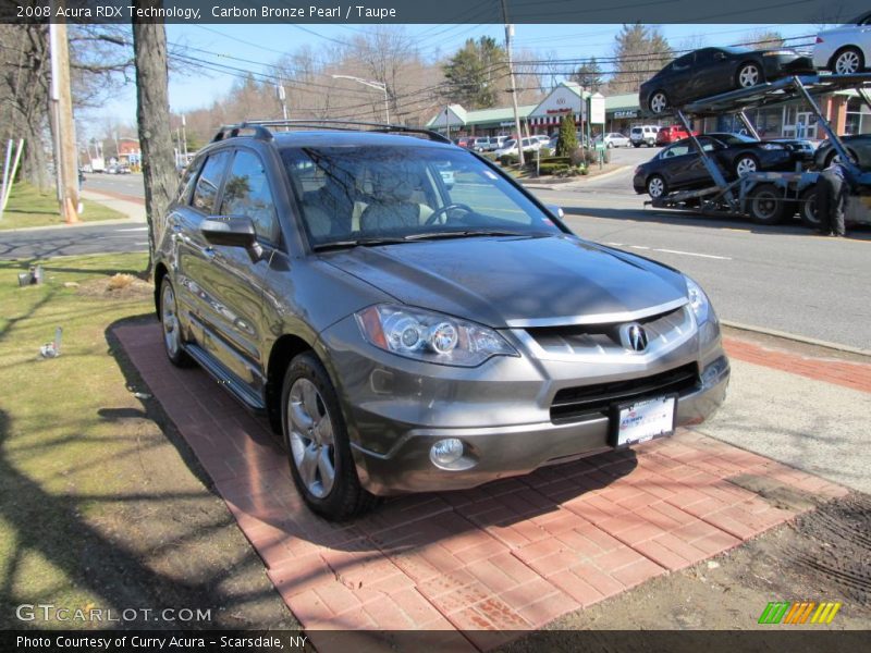 Carbon Bronze Pearl / Taupe 2008 Acura RDX Technology