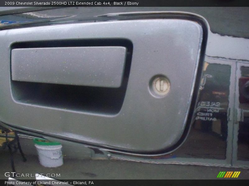 Black / Ebony 2009 Chevrolet Silverado 2500HD LTZ Extended Cab 4x4